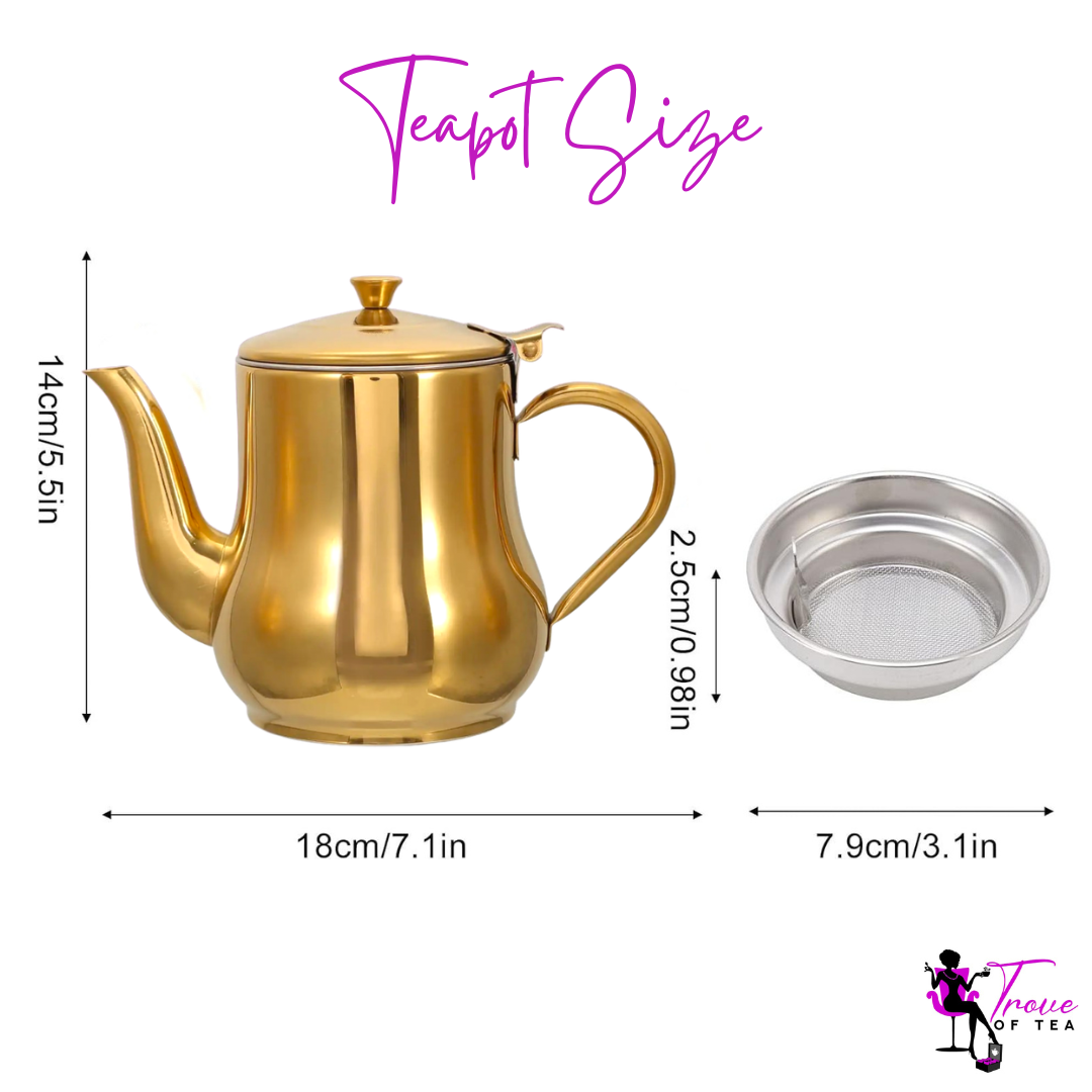 Vessel of Wisdom Mini Teapot with Filter