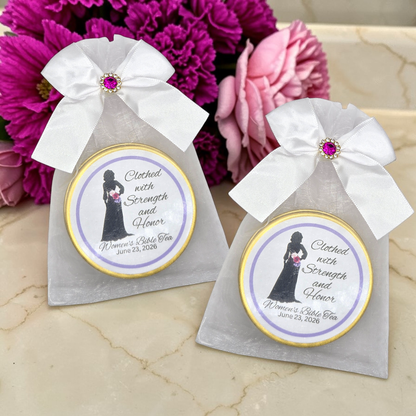 Strong Woman of God Bible Tea Party Favors for Prayer Retreat Keepsakes (Set of 10)