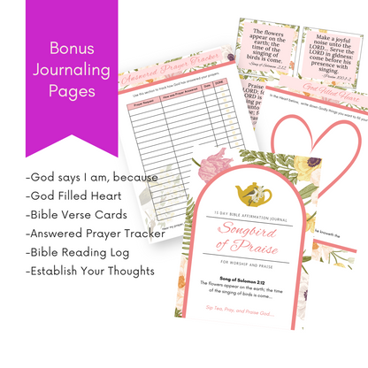 Song Bird of Praise Women’s Devotional Journal (Digital Download)