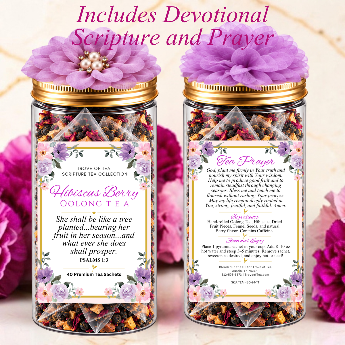 Hibiscus Berry Oolong Tea