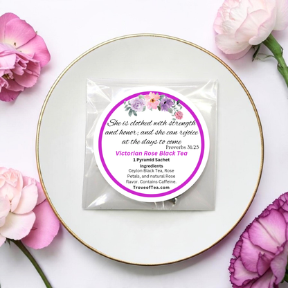 Victorian Rose Black Tea Samples