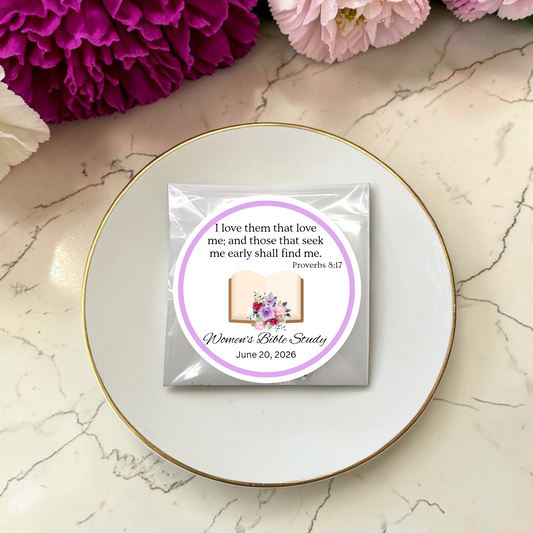 Seek and Find Scripture Tea Bags for Ladies Tea Party (Set of 20)