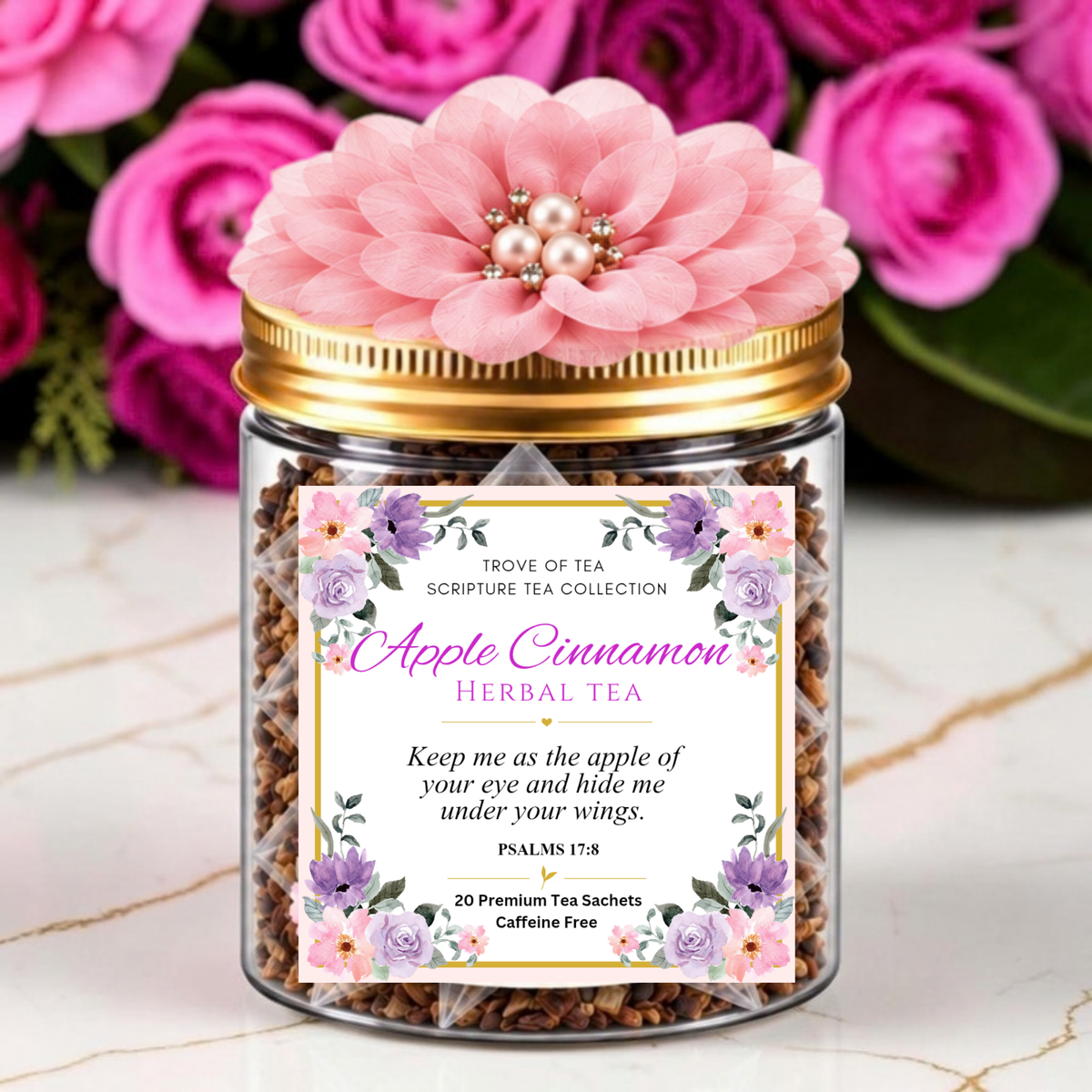 Apple Cinnamon Herbal Tisane Tea