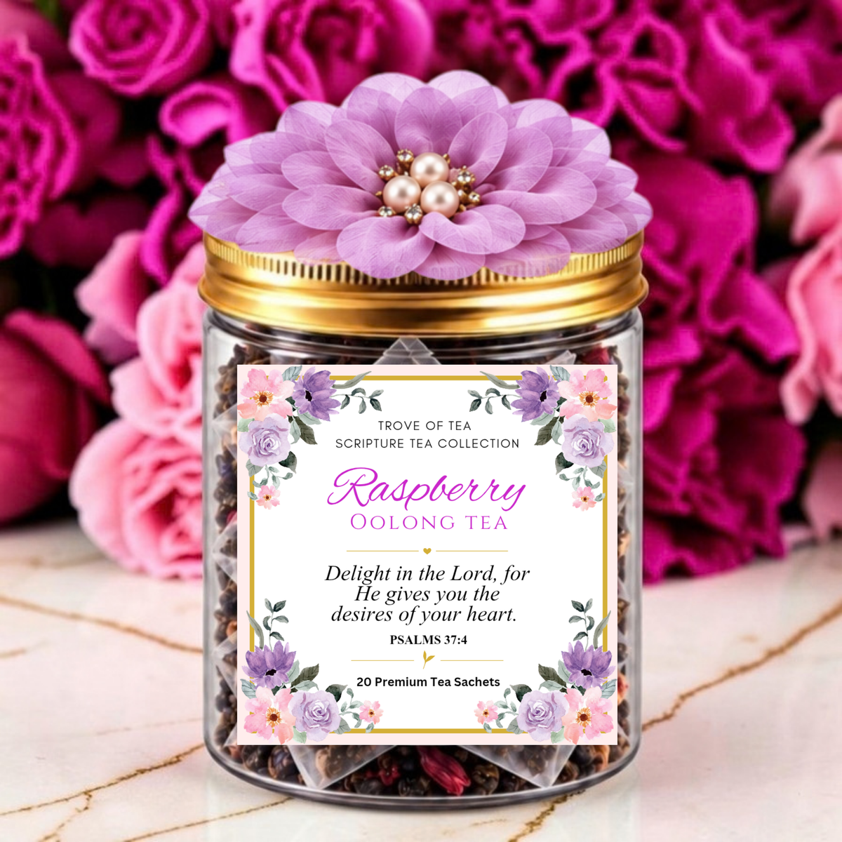 Raspberry Oolong Tea