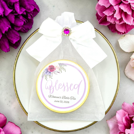 Blessed Bible Tea Party Favors for Prayer Circle and Women's Conference (Set of 10)