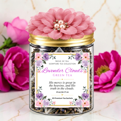 Lavender Clouds Green Tea