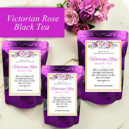 Victorian Rose Black Tea Refill Bags