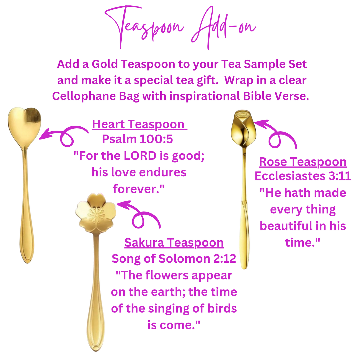 Taste and See Scripture Tea Bags Sampler Set (8 Count)