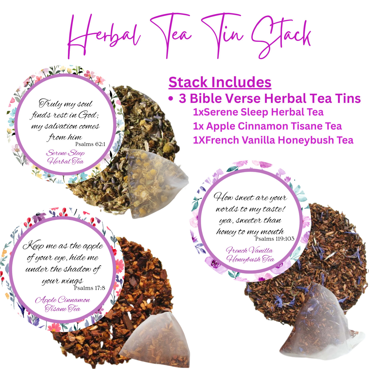 Taste and See Tins of Tea Sampler Set
