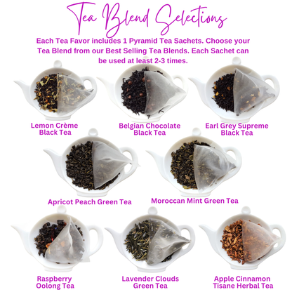 Heart Teaspoon Favors with Scripture Tea Bags (Set of 10)