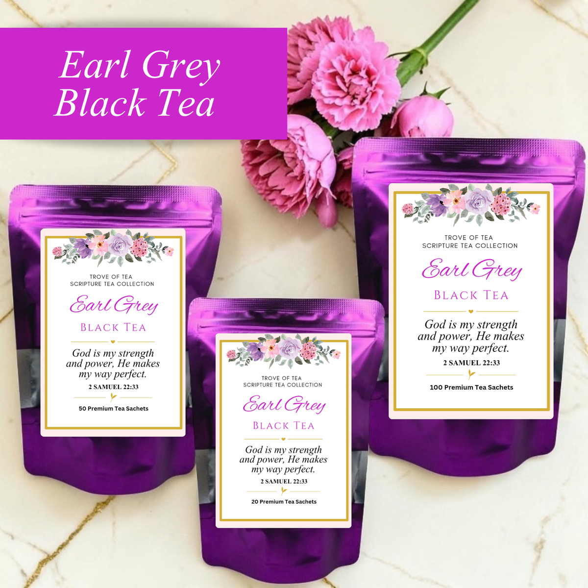 Earl Grey Black Tea Refill Bags