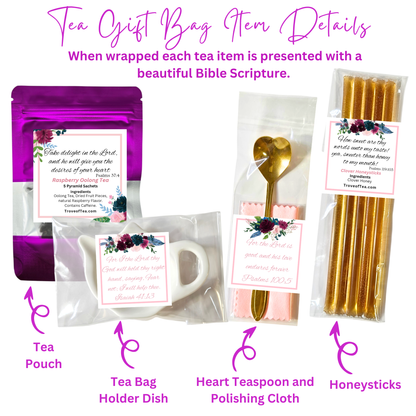 Custom Prayer Breakfast Gifts for Women's Ministry in Navy (Set of 5)