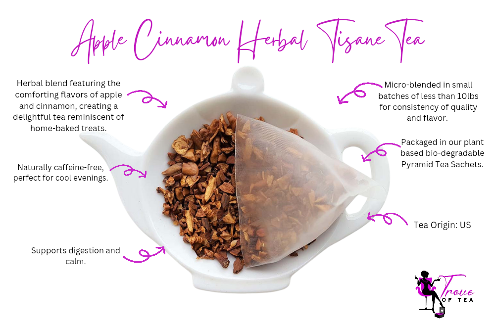 Apple Cinnamon Herbal Tisane Tea