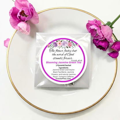 Blooming Jasmine Green Tea Samples