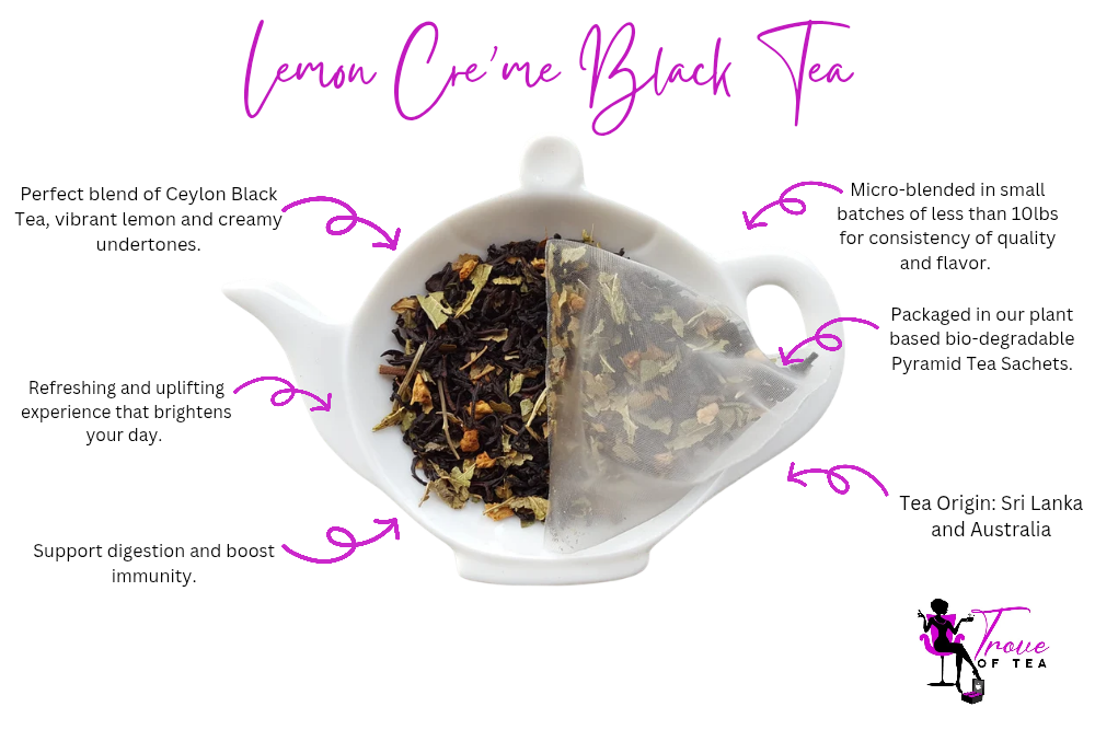 Lemon Cre'me Black Tea Samples