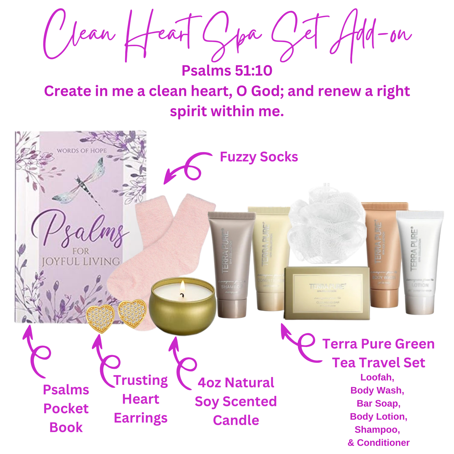 Strong and Renewed Woman Bible Verse Tins of Tea Gift Set