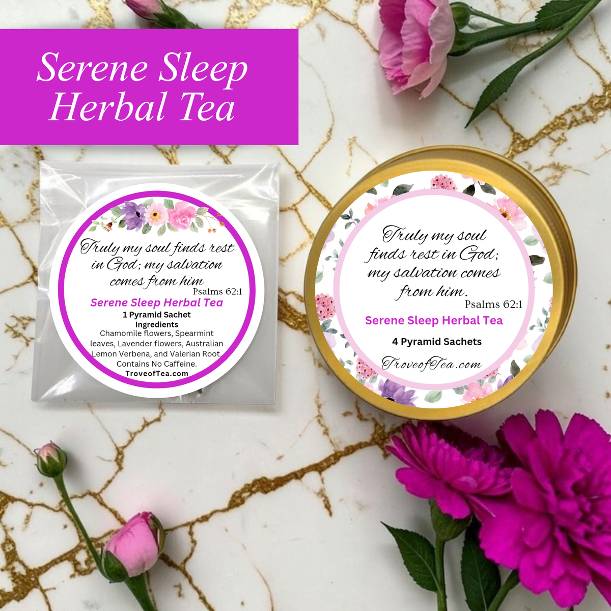 Serene Sleep Herbal Tea Samples