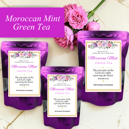 Moroccan Mint Green Tea Refill Bags