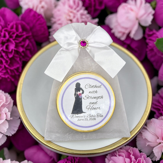 Strong Woman of God Bible Tea Party Favors for Prayer Retreat Keepsakes (Set of 10)