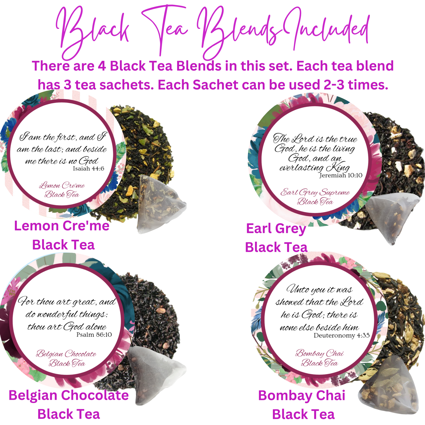 No Other Gods Before Me Tea Set