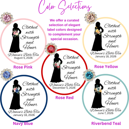 Strong Woman of God Bible Tea Party Favors for Prayer Retreat Keepsakes (Set of 10)
