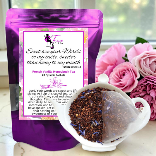 French Vanilla Honeybush Herbal Tea