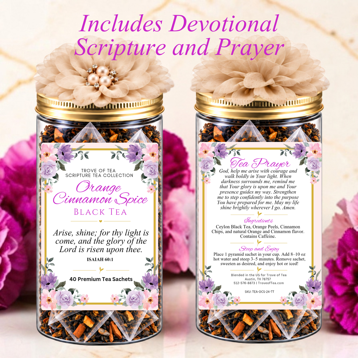 Orange Cinnamon Spice Black Tea