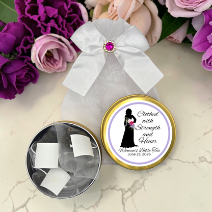 Strong Woman of God Bible Tea Party Favors for Prayer Retreat Keepsakes (Set of 10)
