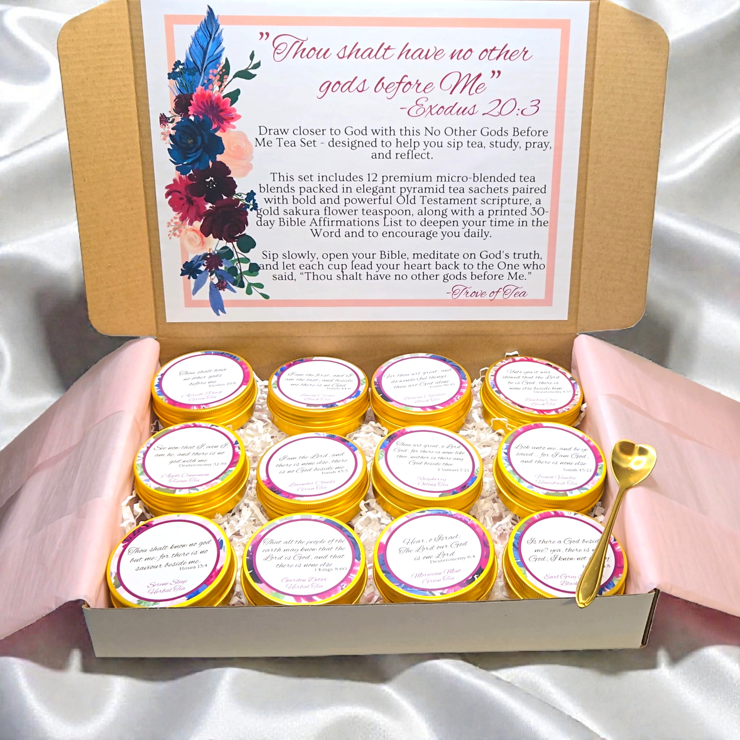 No Other Gods Before Me Tea Set