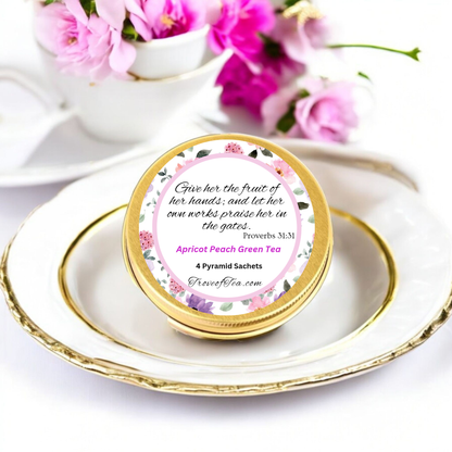 Apricot Peach Green Tea Samples