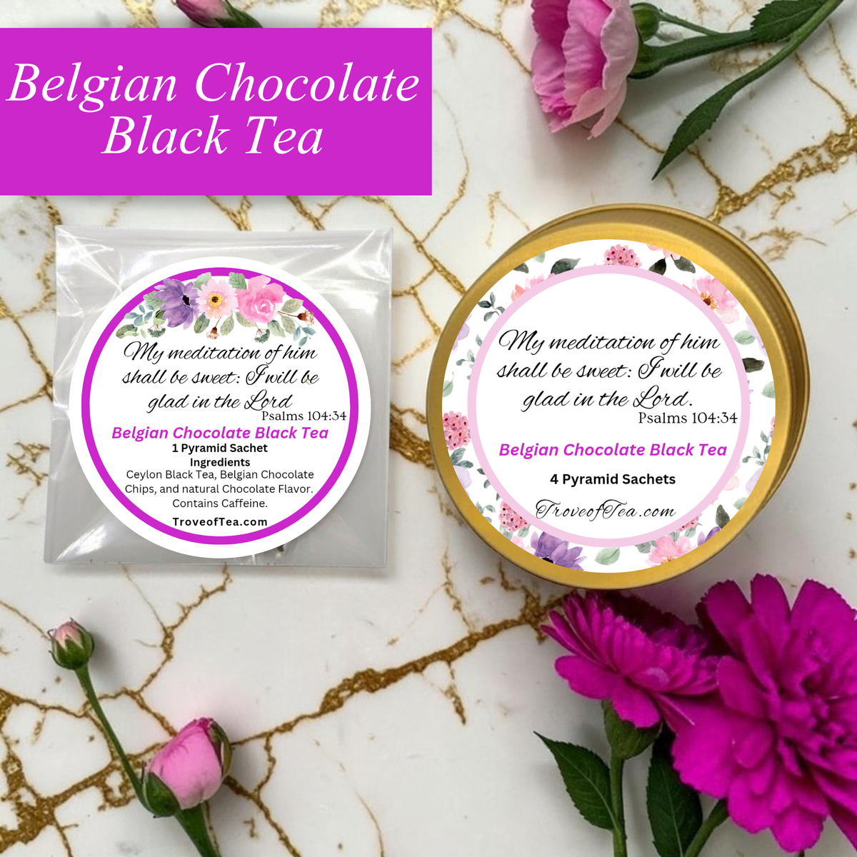 Belgian Chocolate Black Tea Samples