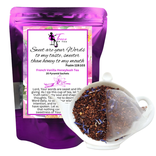French Vanilla Honeybush Herbal Tea