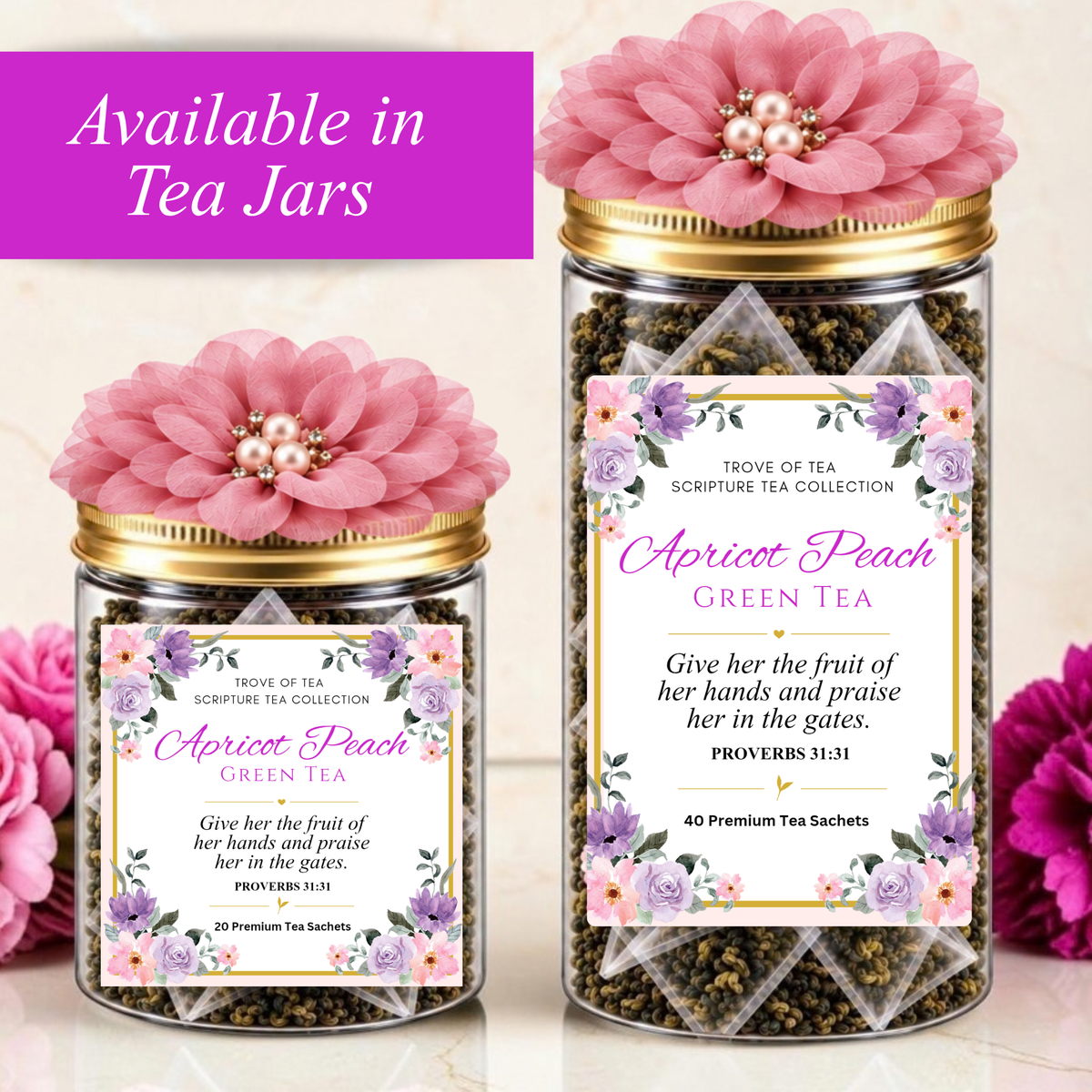 Apricot Peach Green Tea