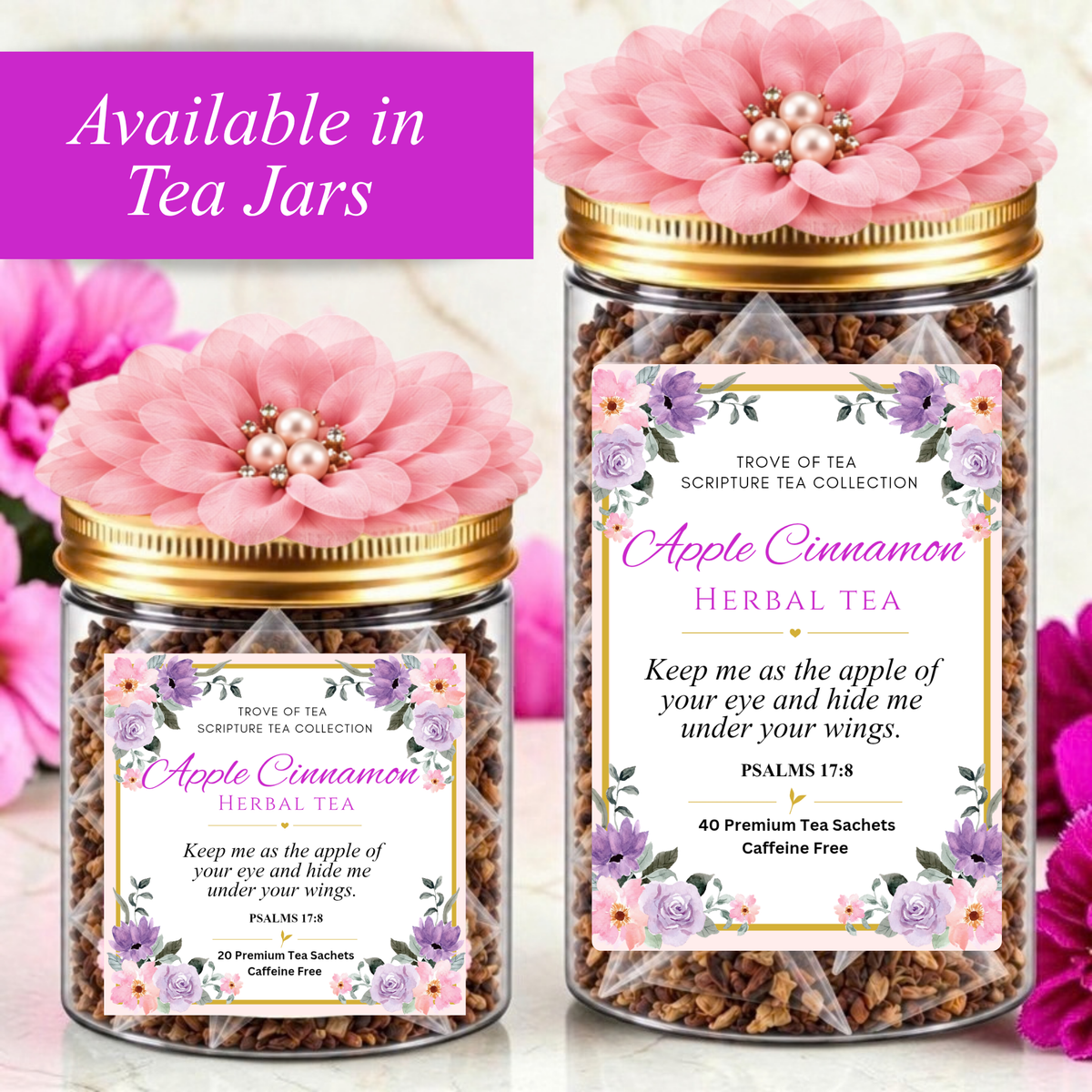 Apple Cinnamon Herbal Tisane Tea