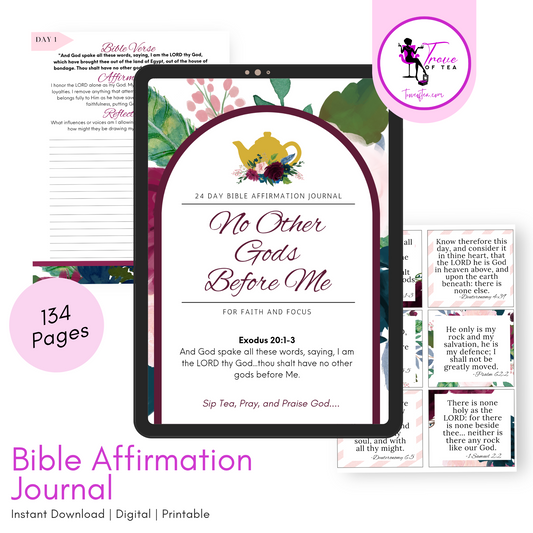 No Other Gods Before Me Prayer Journal for Women (Digital Download)