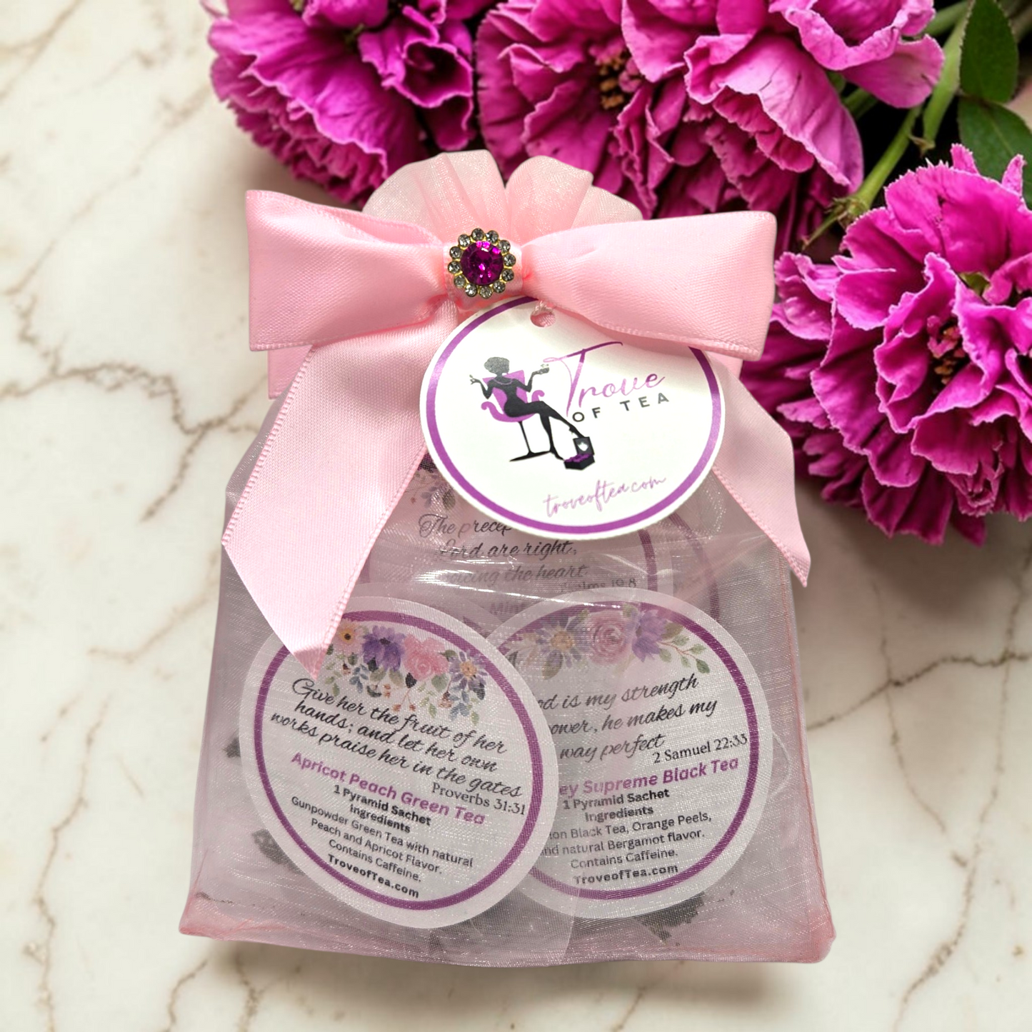 Taste and See Scripture Tea Bags Sampler Set